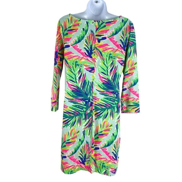 Lilly Pulitzer Marlowe Dress Multi Island Time Reduced Pima Cotton Women's Small - Picture 5 of 8